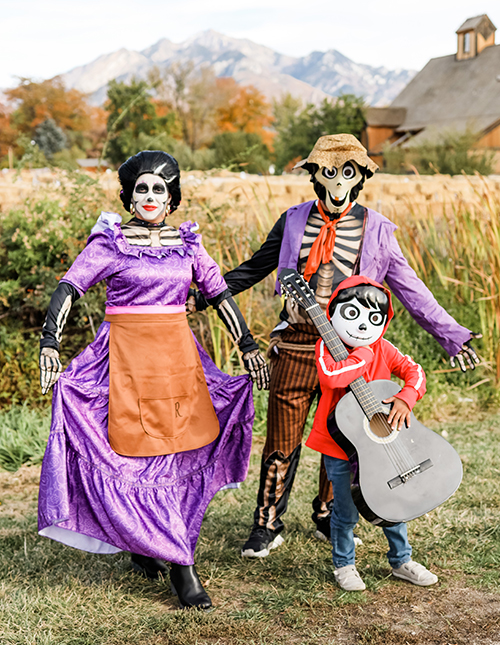 Day of the dead costumes Day of the dead family costumes