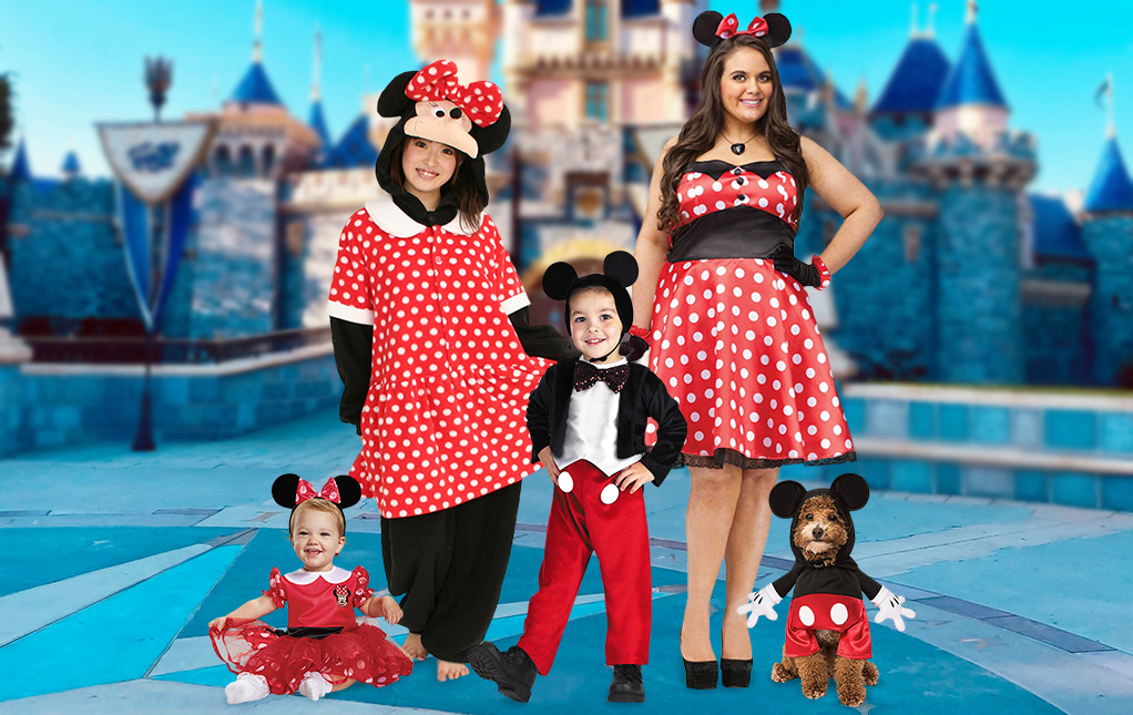 Mickey Mouse and Minnie Mouse Costumes Mickey Mouse and Minnie Mouse Costumes