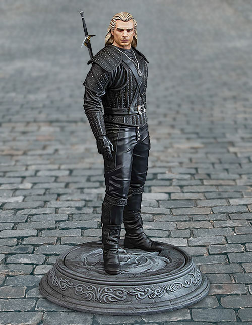 The Witcher Statue Gaming Action Figures
