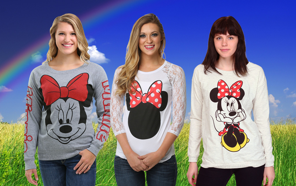 Minnie Mouse Apparel for Women Minnie Mouse Apparel for Women