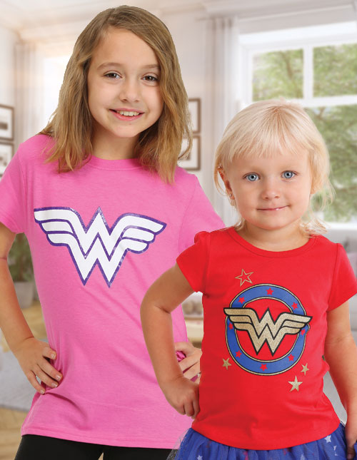 Girls’ Wonder Woman T-Shirts Girls’ Wonder Woman T-Shirts
