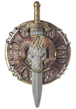 Combat Shield and Sword For Barbarians