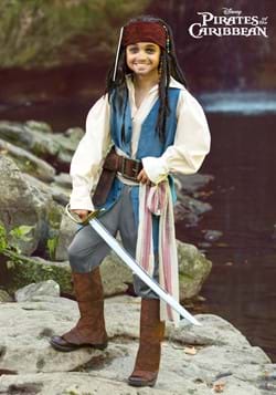 Captain Jack Sparrow Kids Costume-2