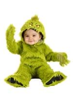 Infant Classic Grinch Jumpsuit Costume Alt 1