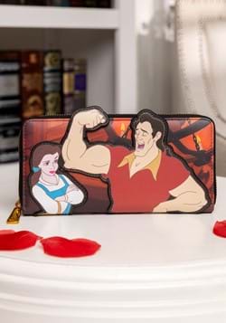 Loungefly Disney Villains Scene Gaston Ziparound Wallet